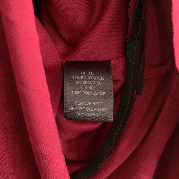 White House Black Market Red Midi Dress - Picture 4 of 5